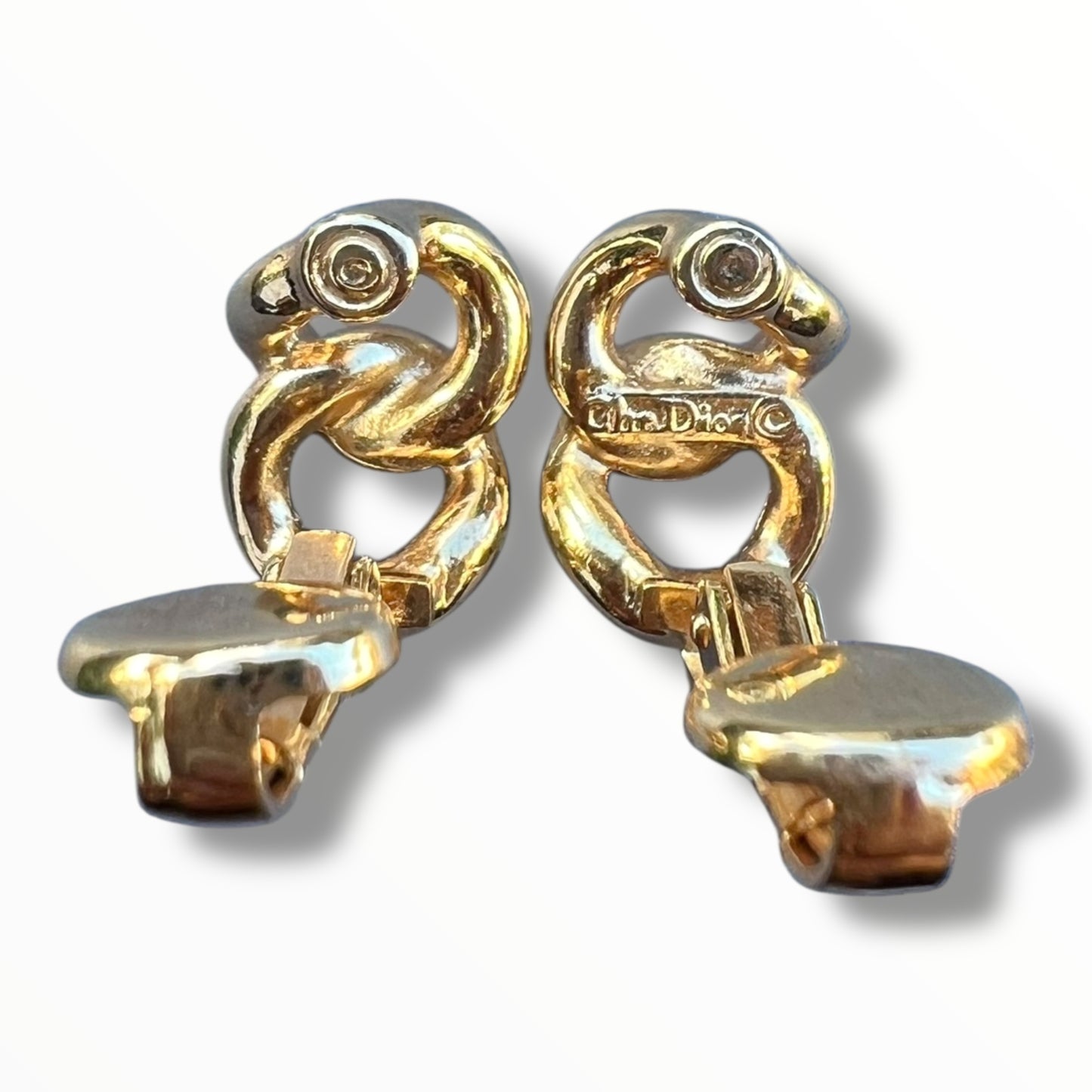 Christian Dior Knot Rope Earrings