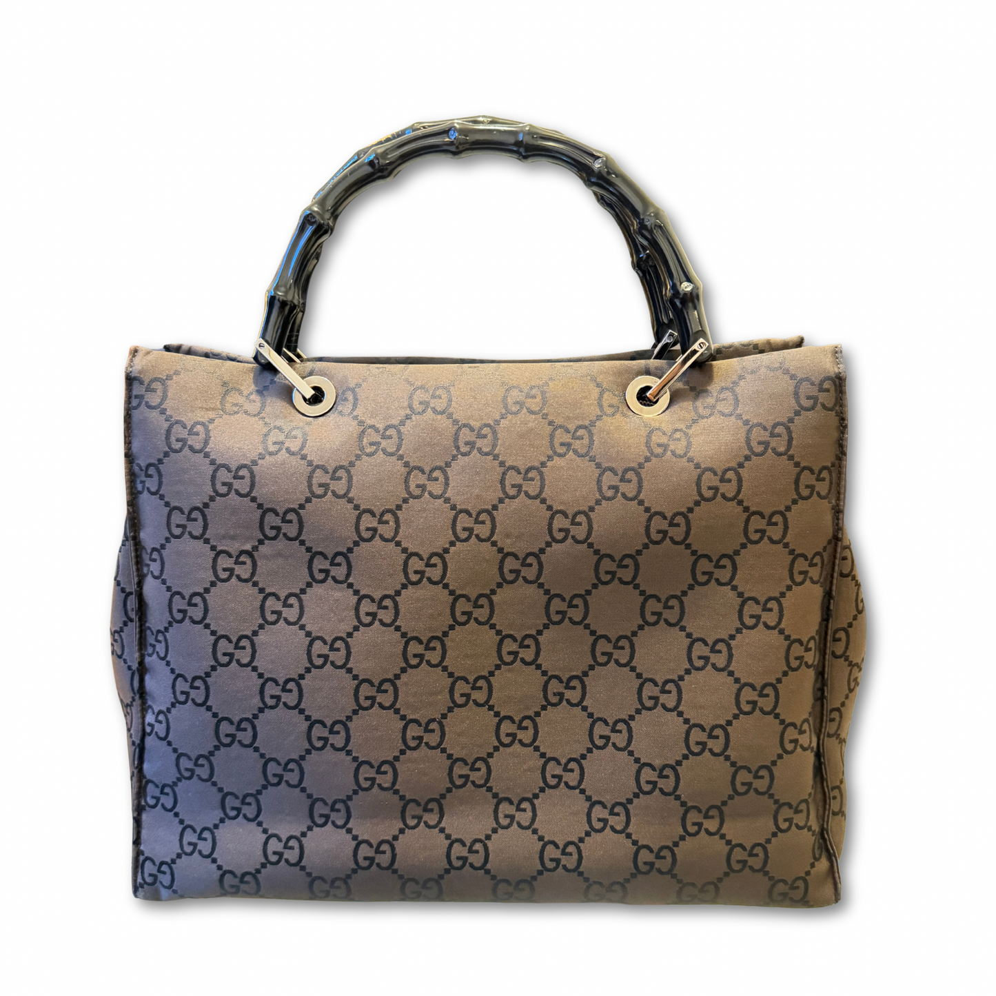 Vintage Gucci Bamboo Tote
