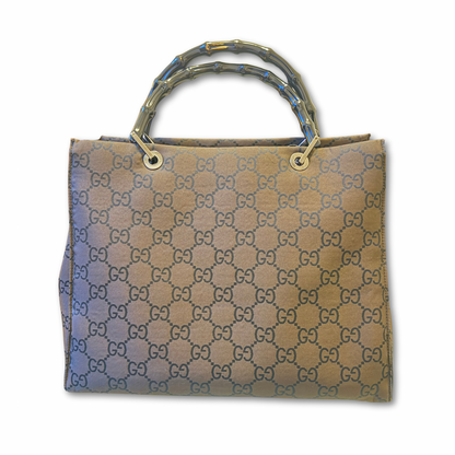 Vintage Gucci Bamboo Tote