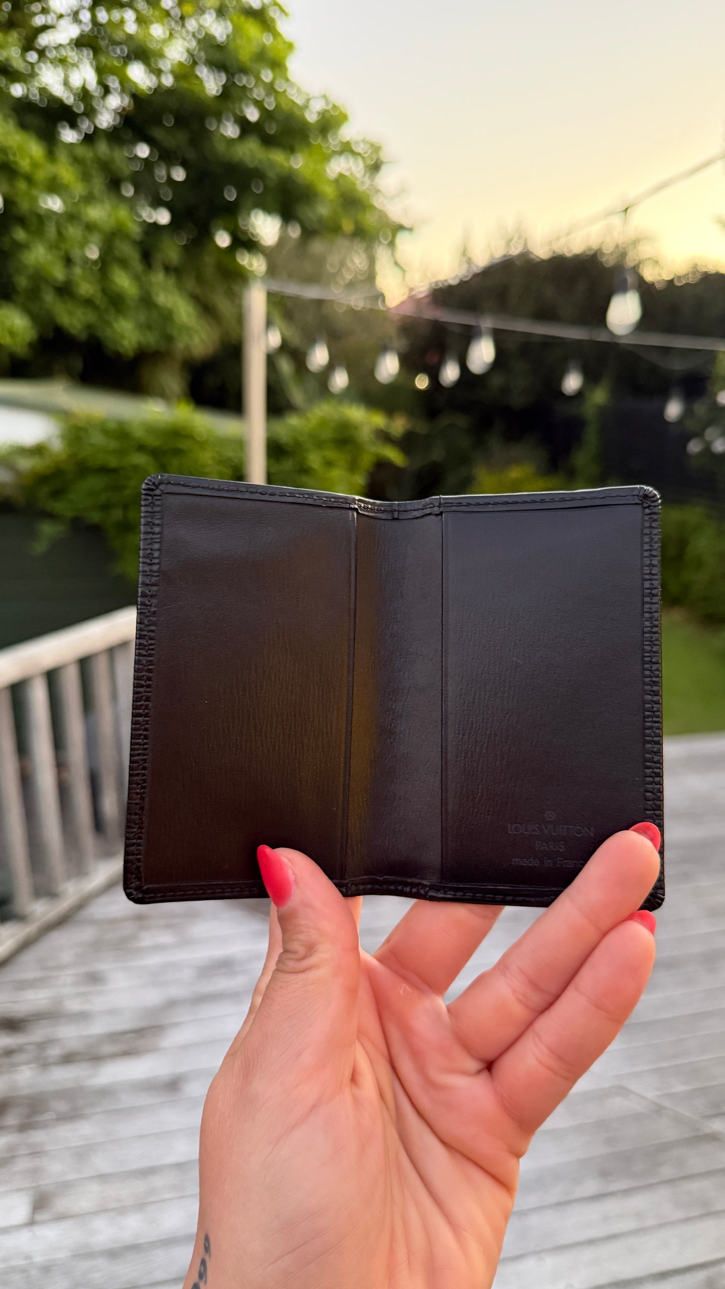 Louis Vuitton Cardholder Epi Leather