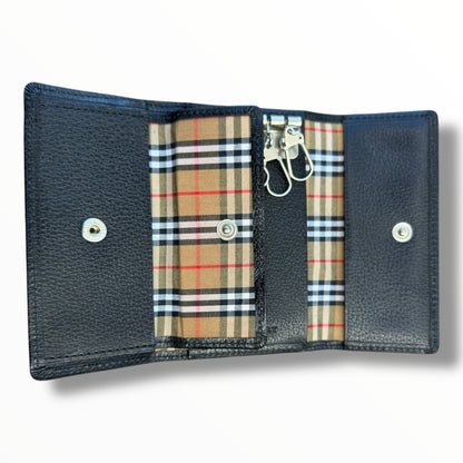 Burberry London Trifold Key Holder Wallet