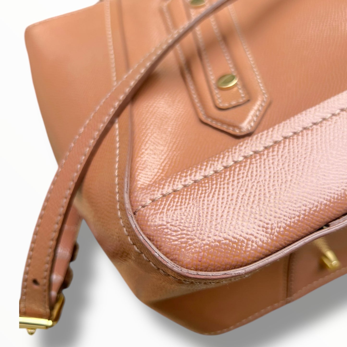 Burberry Pink Leather Somerford Tote Handbag