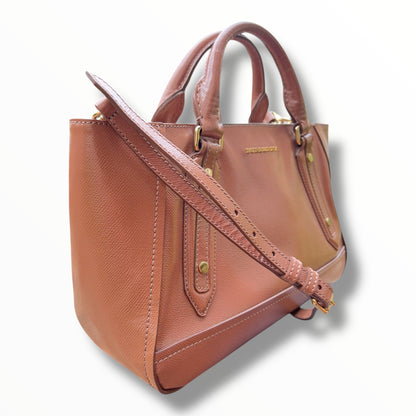 Burberry Pink Leather Somerford Tote Handbag