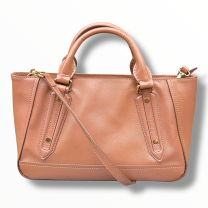 Burberry Pink Leather Somerford Tote Handbag