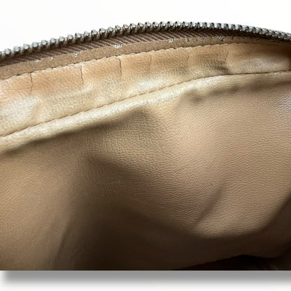 CELINE Triomphe Canvas Clutch Bag