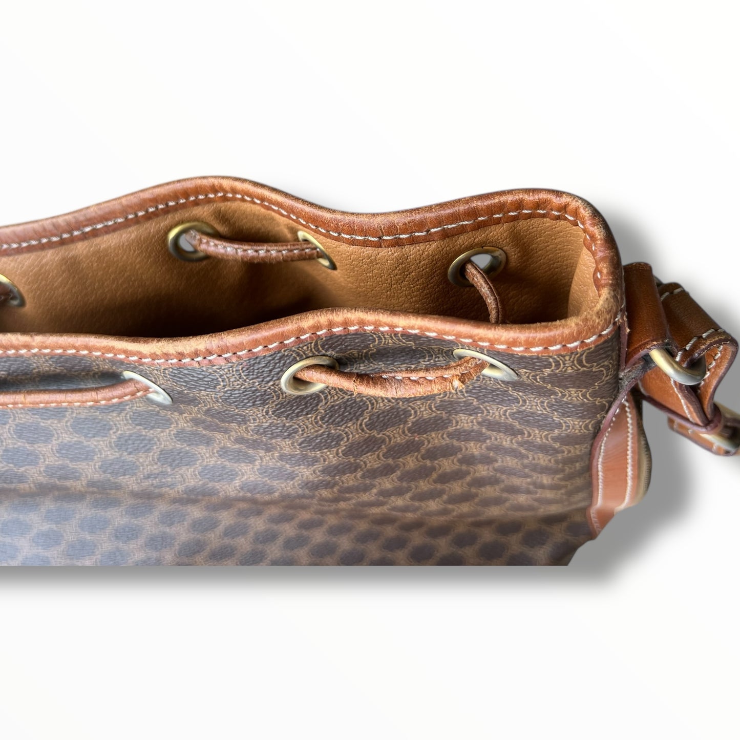 CELINE Triomphe Canvas Bucket Bag