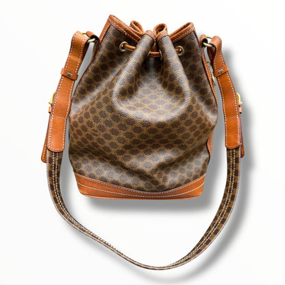 CELINE Triomphe Canvas Bucket Bag