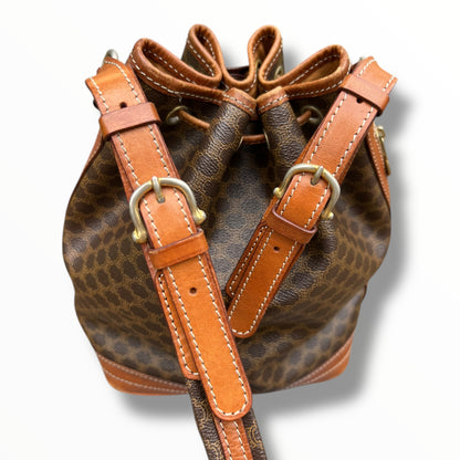 CELINE Triomphe Canvas Bucket Bag