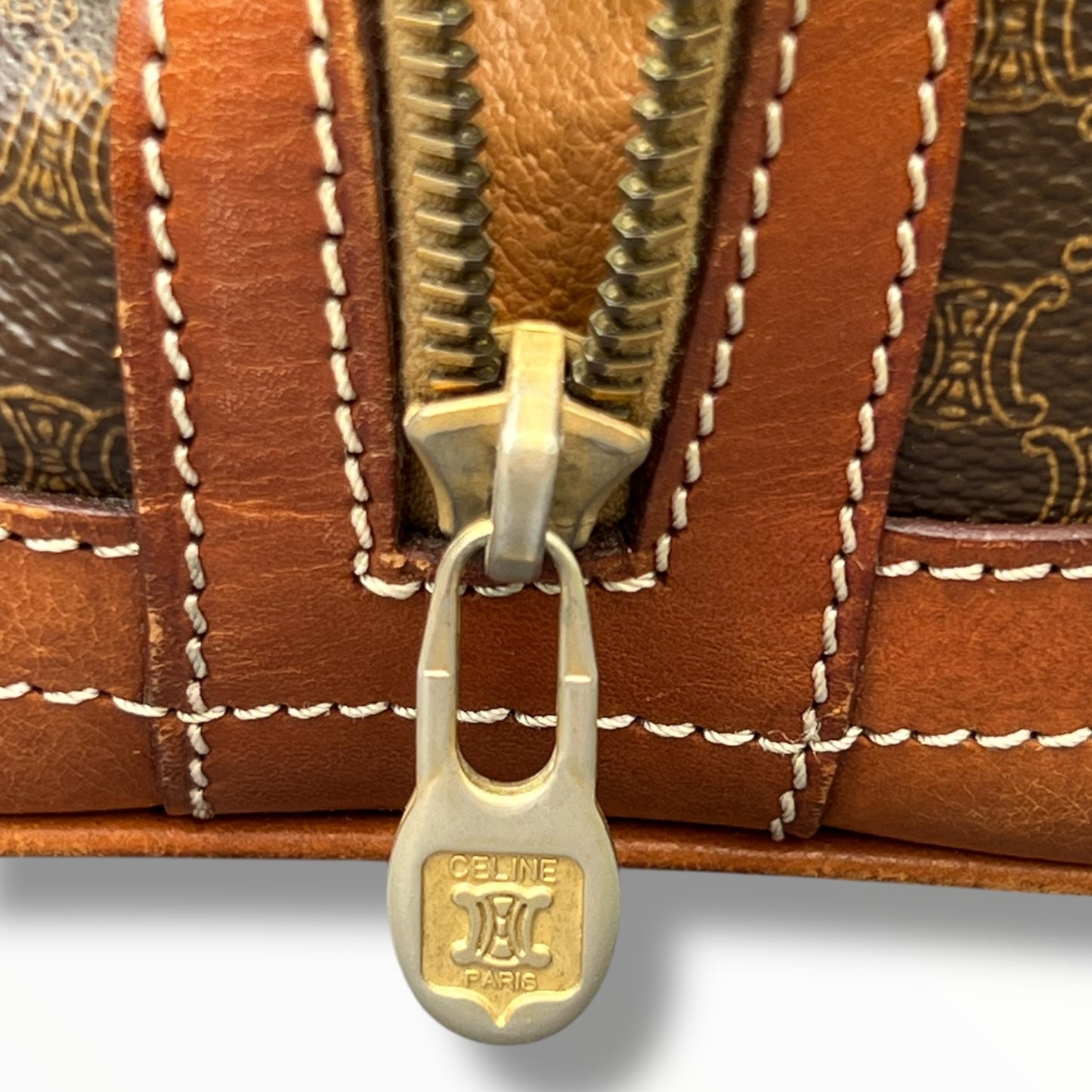 CELINE Triomphe Canvas Bucket Bag