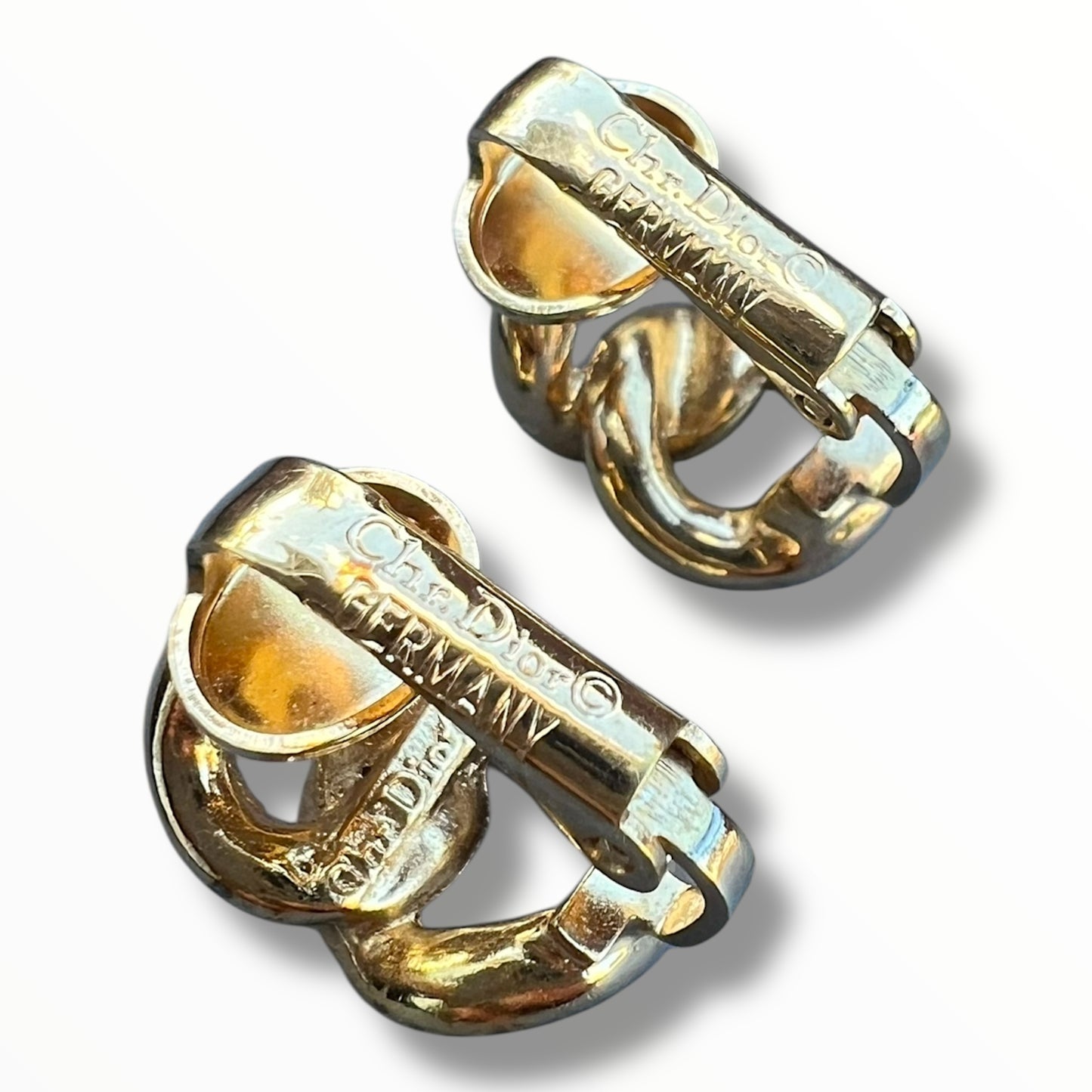 Christian Dior Knot Rope Earrings