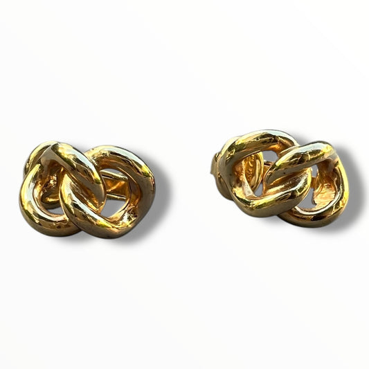 Christian Dior Knot Rope Earrings