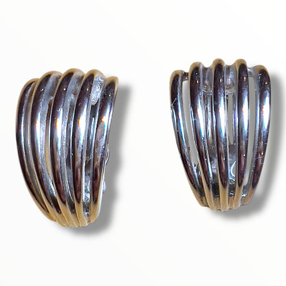 Givenchy Puffy Half-hoop Earrings