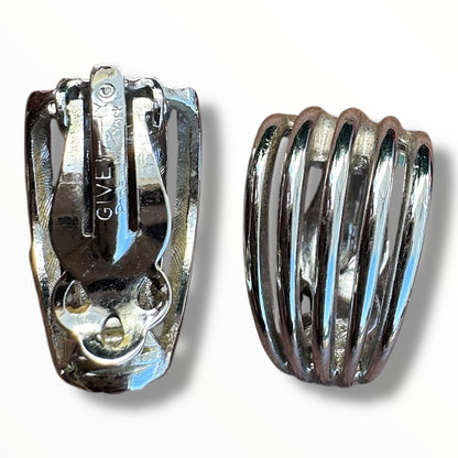 Givenchy Puffy Half-hoop Earrings