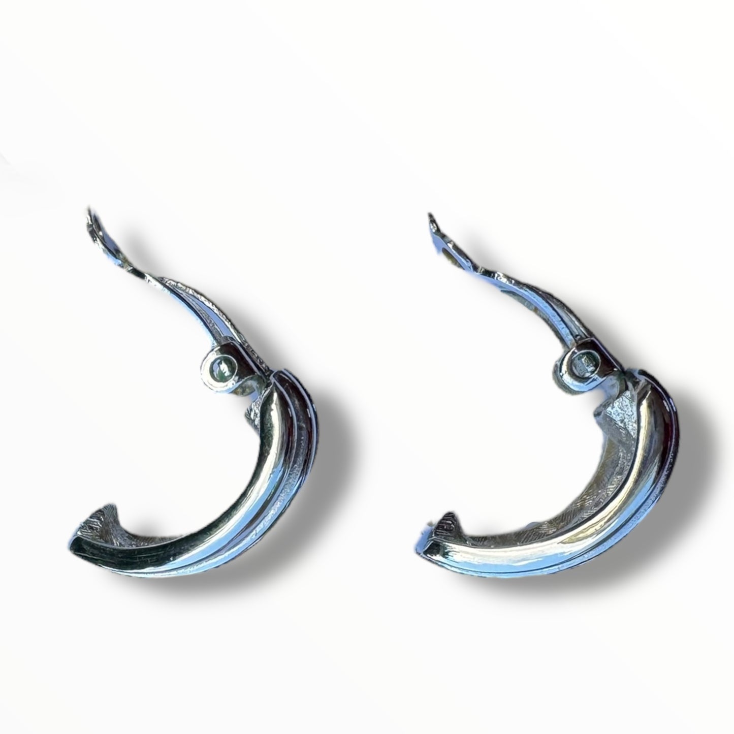 Givenchy Puffy Half-hoop Earrings