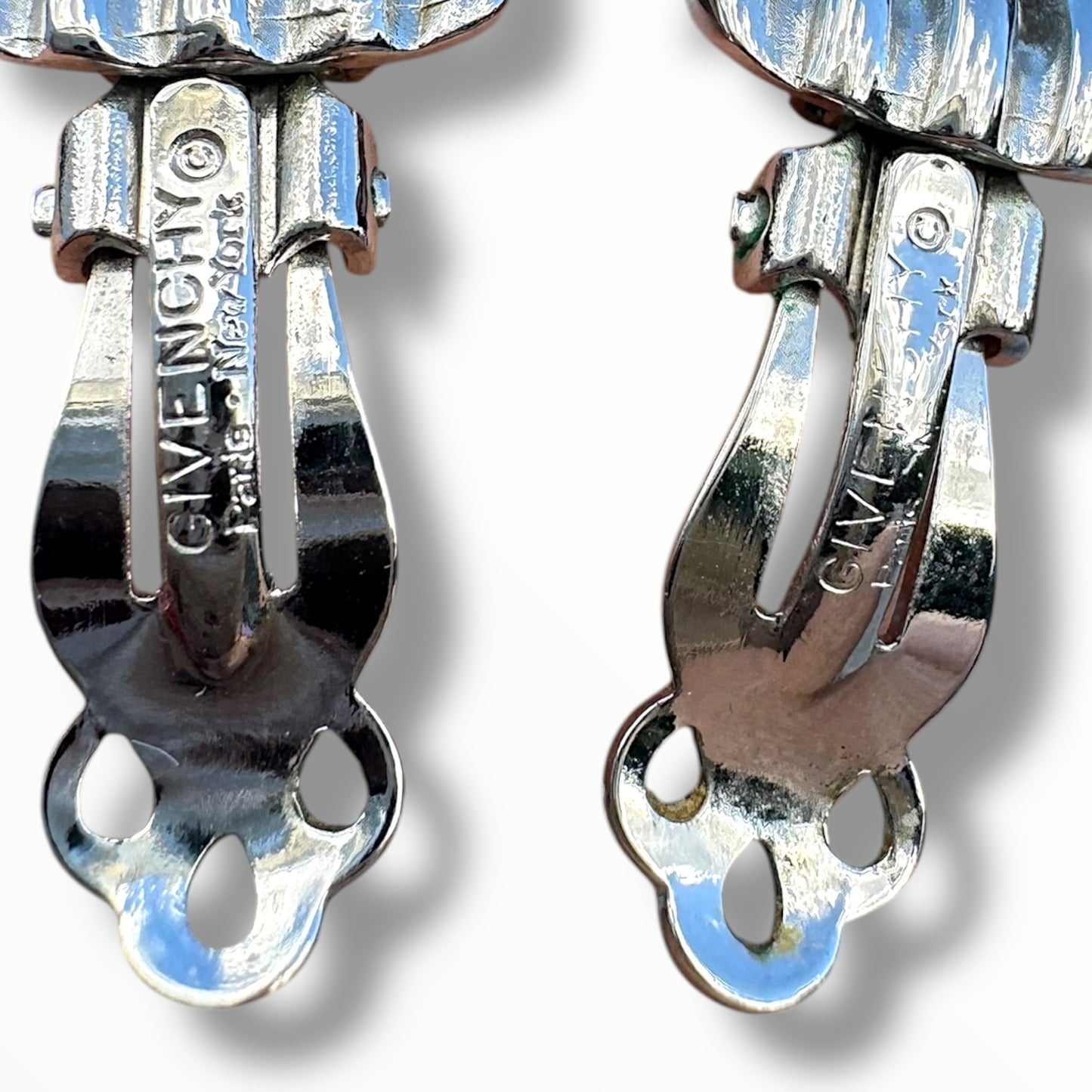 Givenchy Puffy Half-hoop Earrings