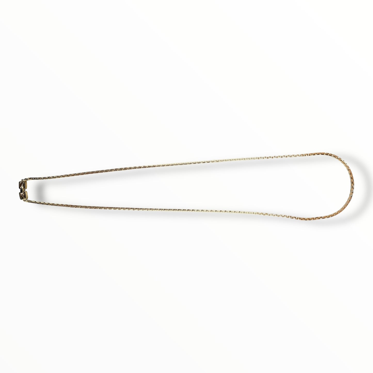 Givenchy Vintage Long Gold Metal Necklace