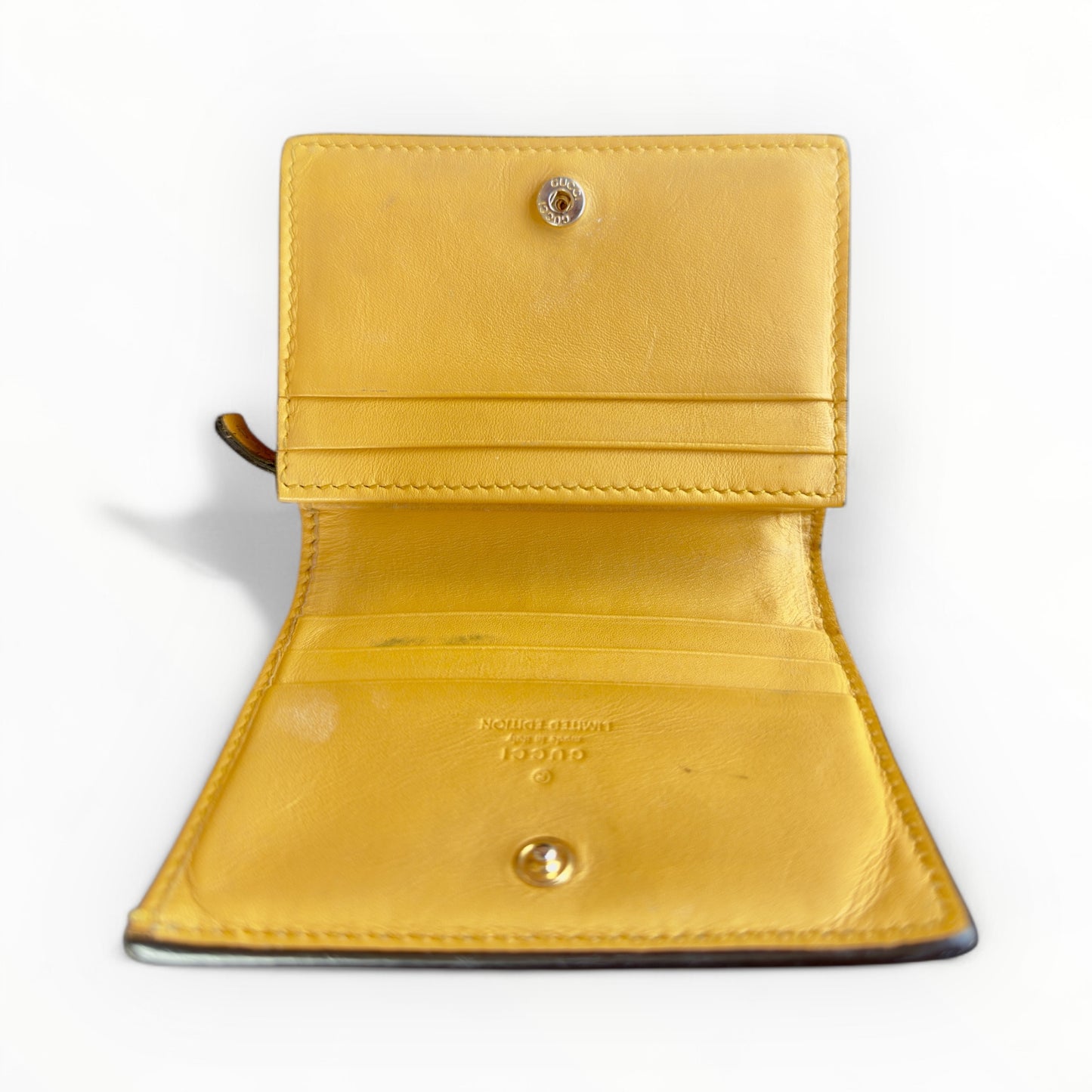 GUCCI Supreme Monogram Bosco Patch Card Case Wallet Limited Edition