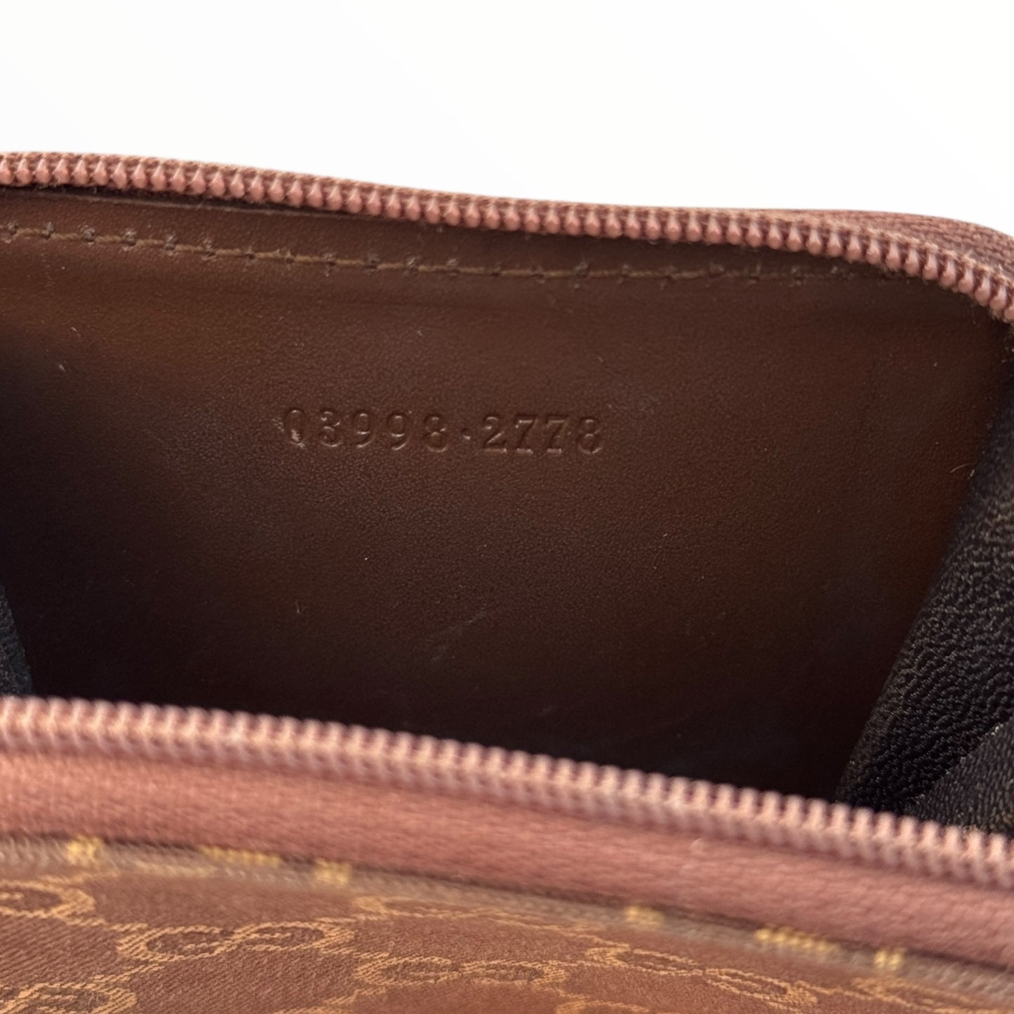 Gucci GG Imprime Leather & Canvas Coin Purse