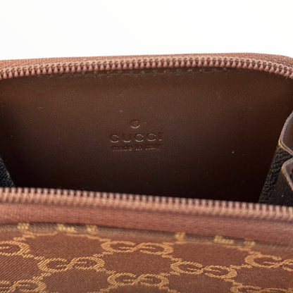 Gucci GG Imprime Leather & Canvas Coin Purse