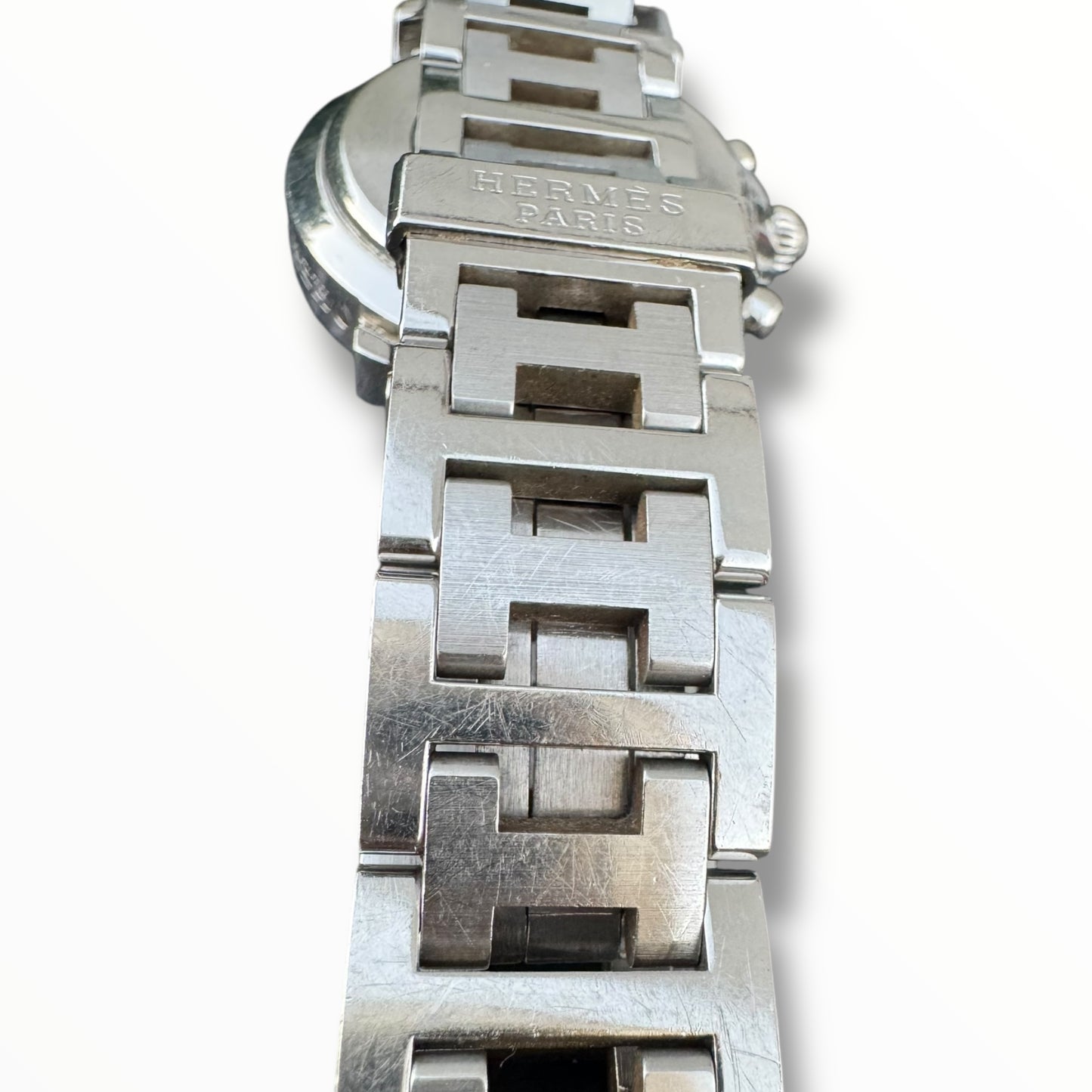 HERMÈS Watch Clipper Chronograph - 31mm Stainless Steel