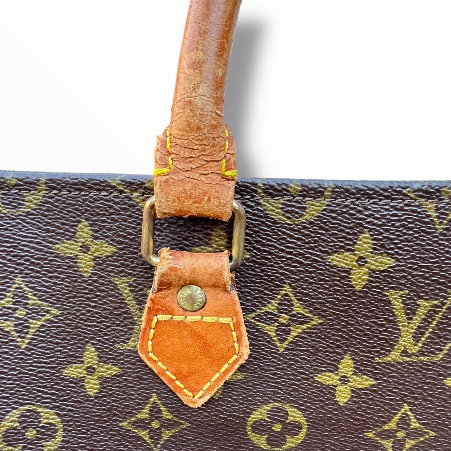 Louis Vuitton Monogram Sac Plat Tote Bag