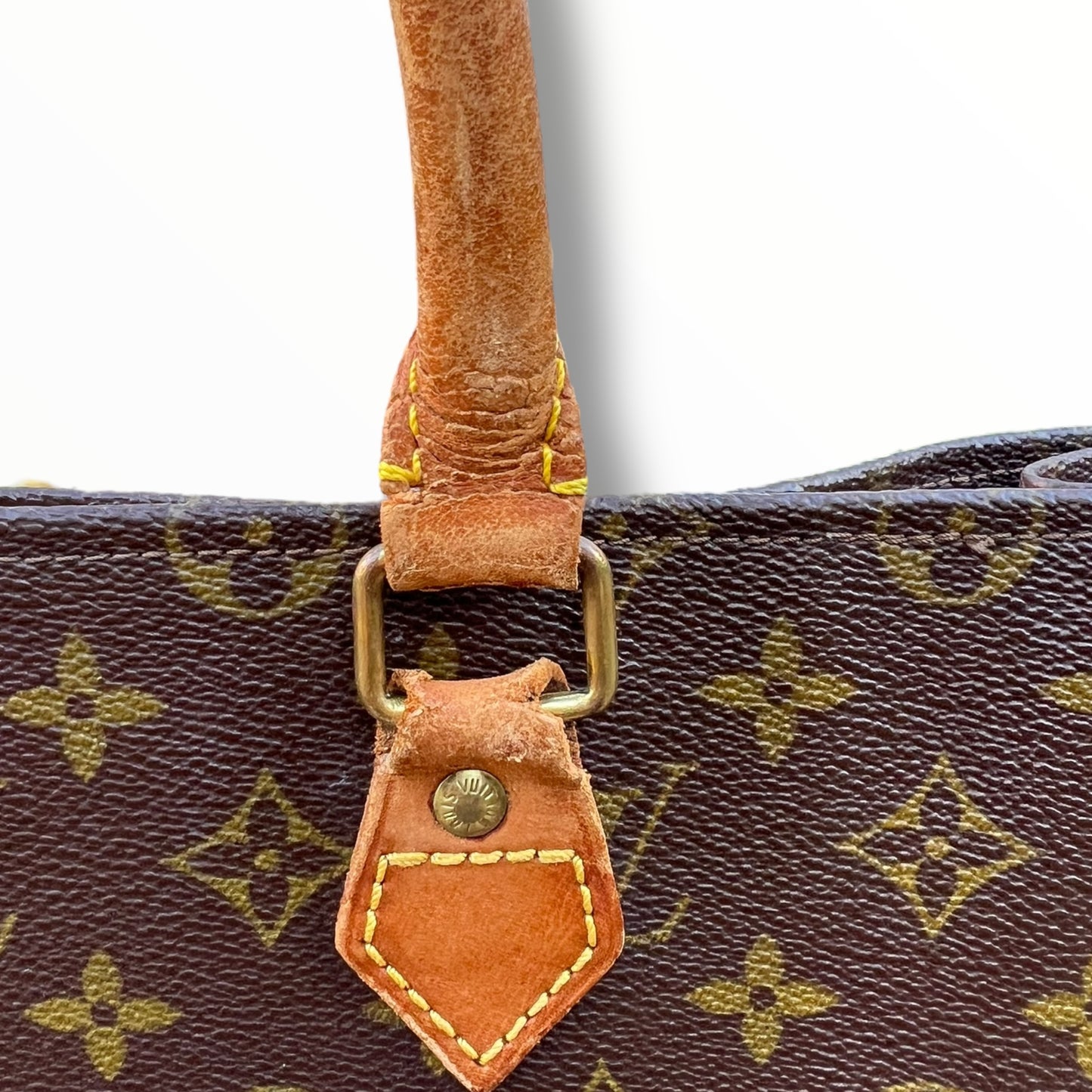 Louis Vuitton Monogram Sac Plat Tote Bag