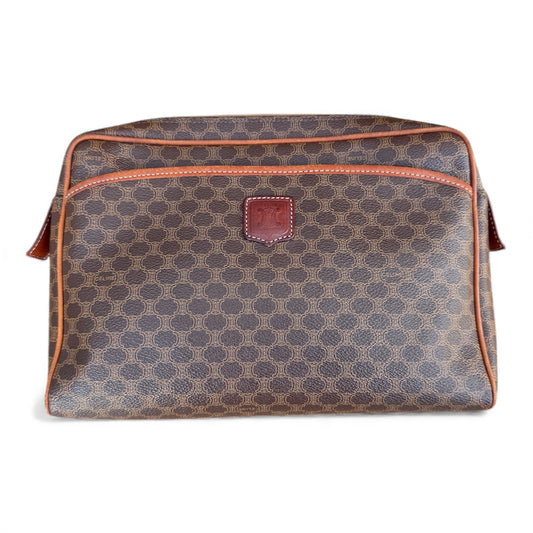 CELINE Triomphe Canvas Clutch Bag