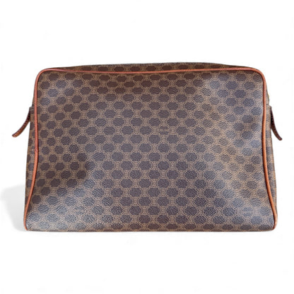 CELINE Triomphe Canvas Clutch Bag