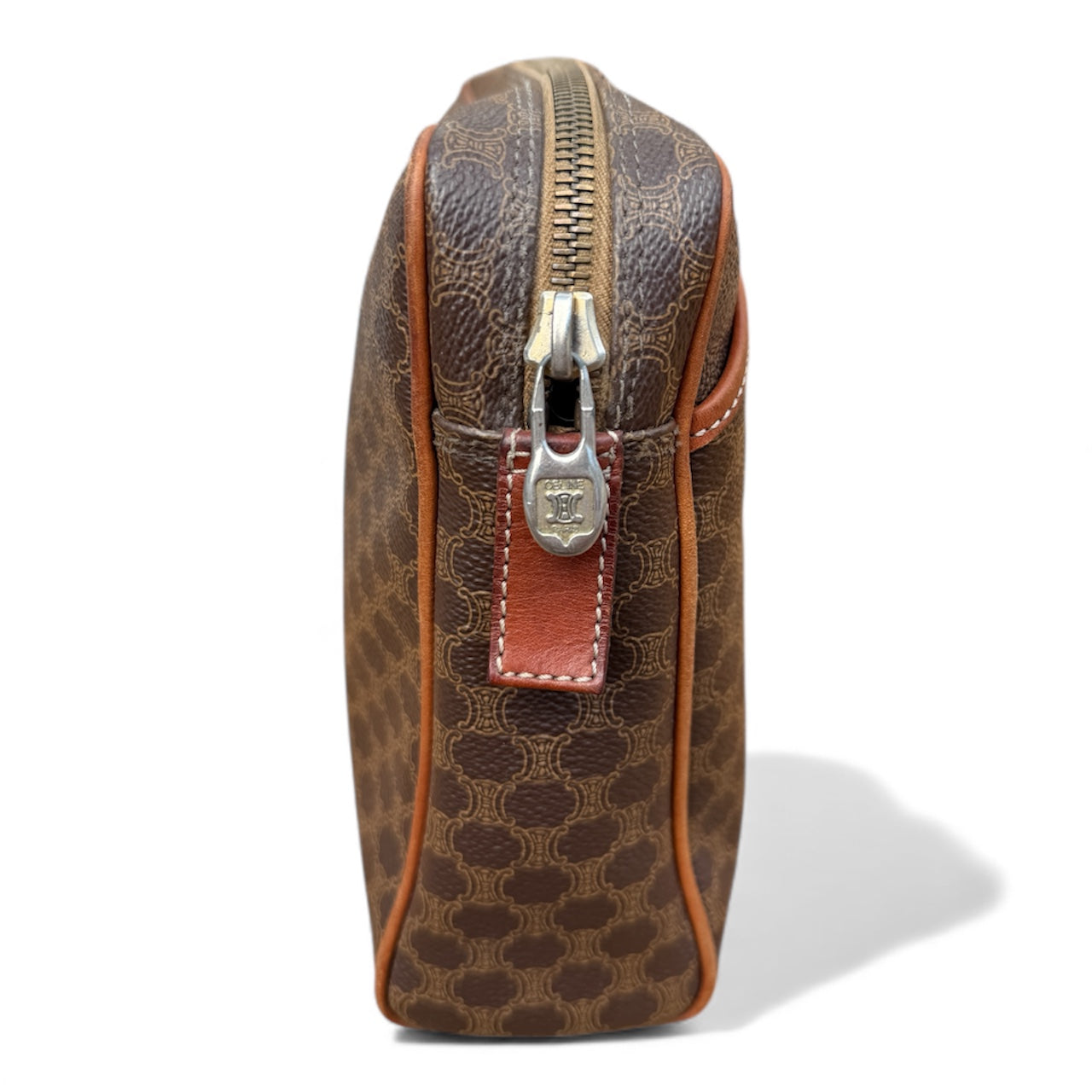 CELINE Triomphe Canvas Clutch Bag