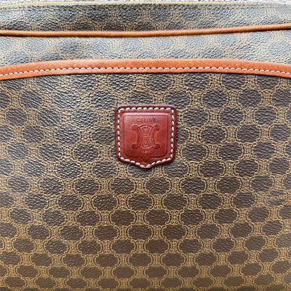 CELINE Triomphe Canvas Clutch Bag