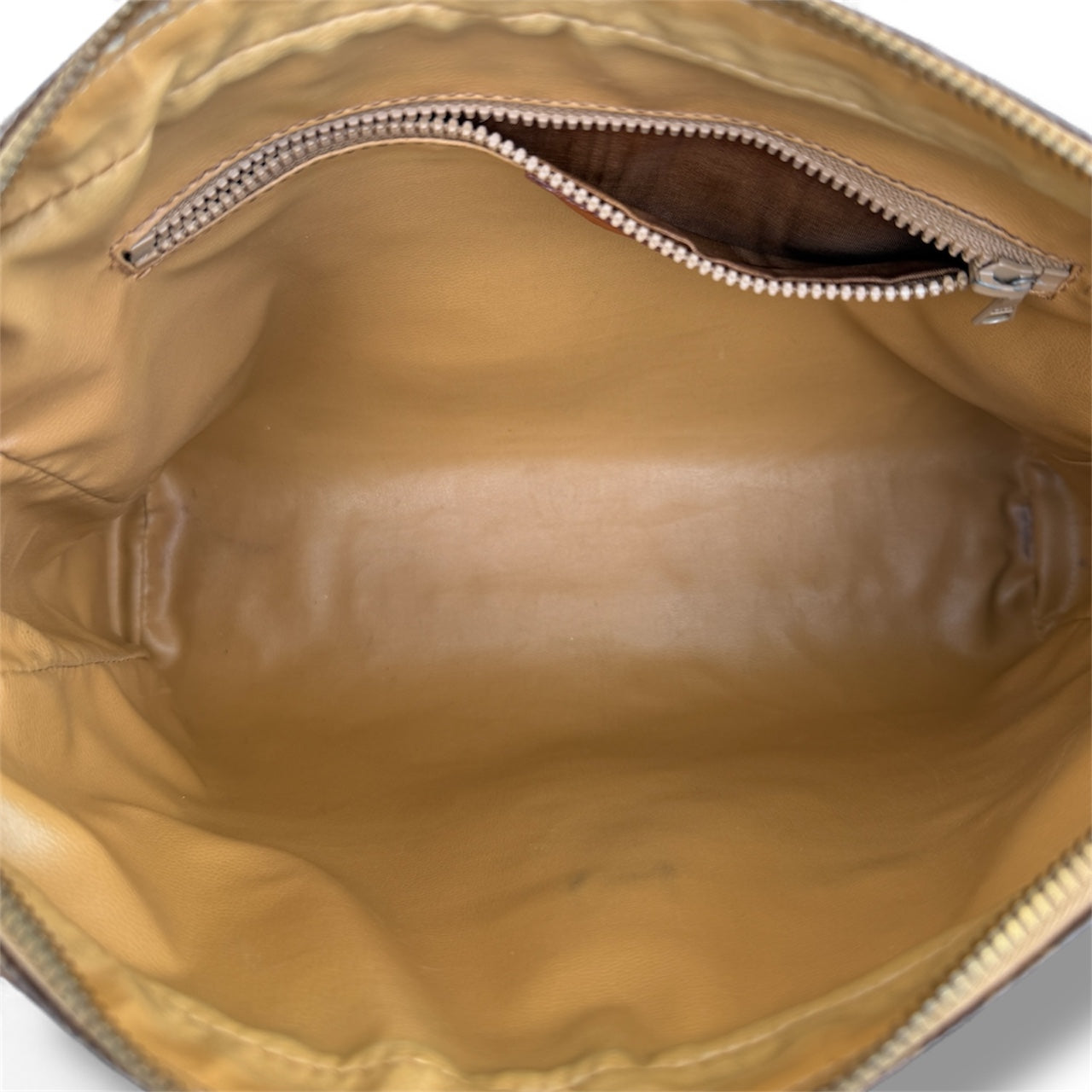 CELINE Triomphe Canvas Clutch Bag