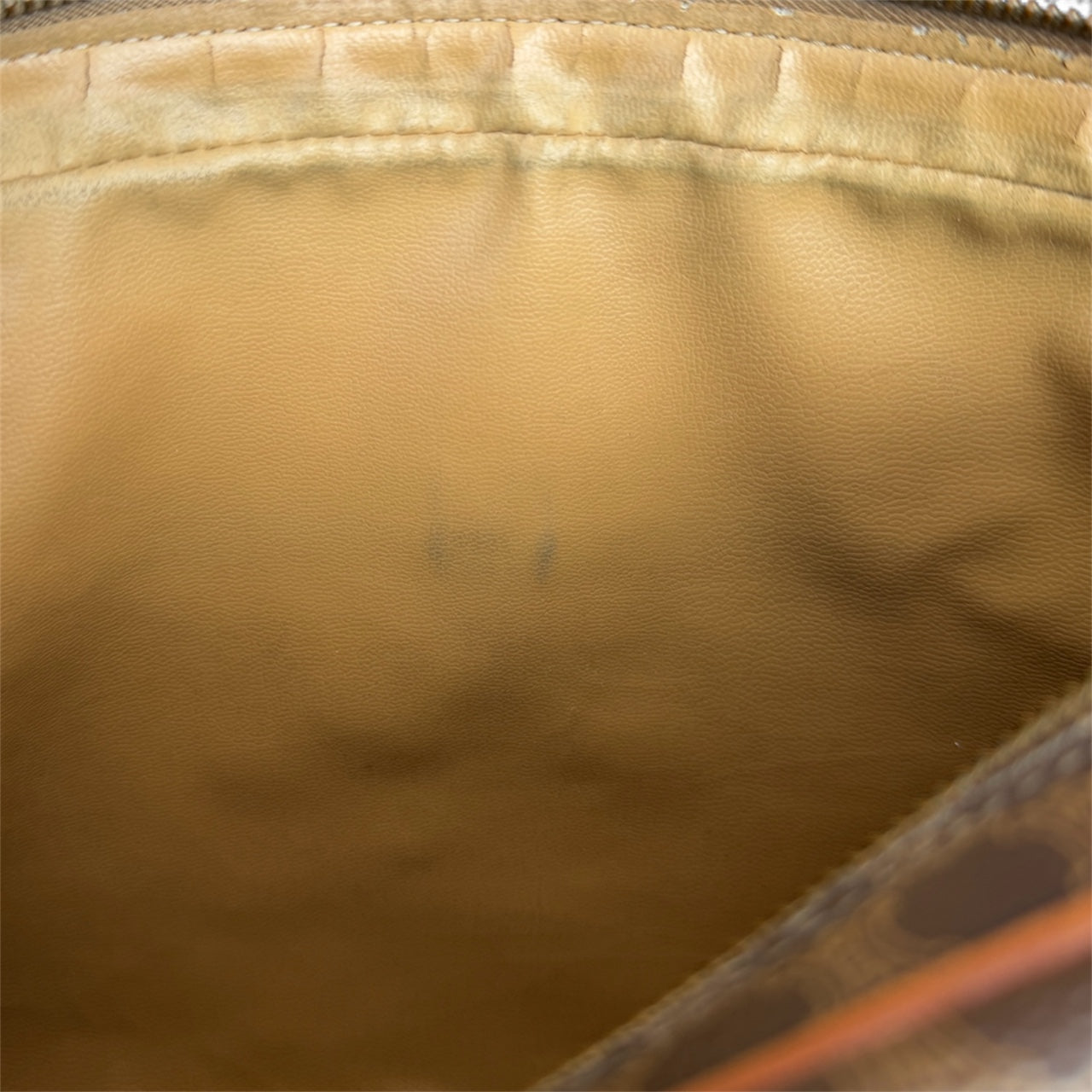 CELINE Triomphe Canvas Clutch Bag