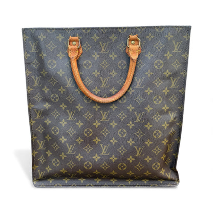 Louis Vuitton Monogram Sac Plat Tote Bag