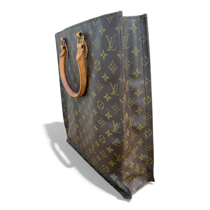 Louis Vuitton Monogram Sac Plat Tote Bag