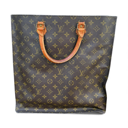 Louis Vuitton Monogram Sac Plat Tote Bag