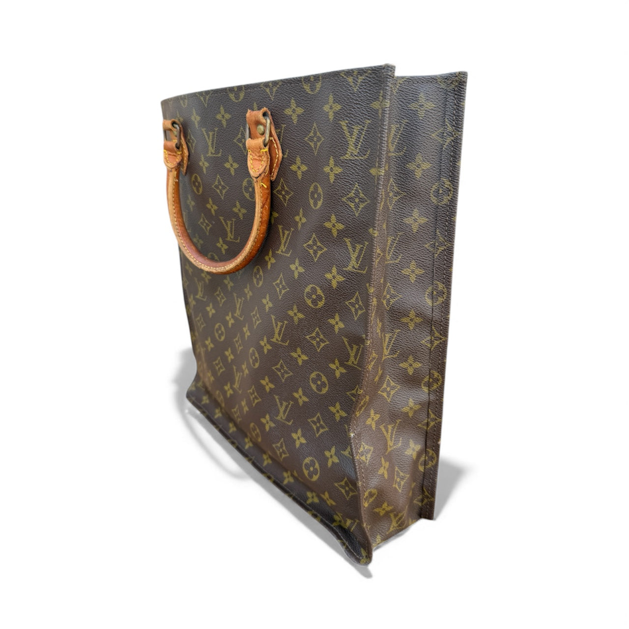 Louis Vuitton Monogram Sac Plat Tote Bag