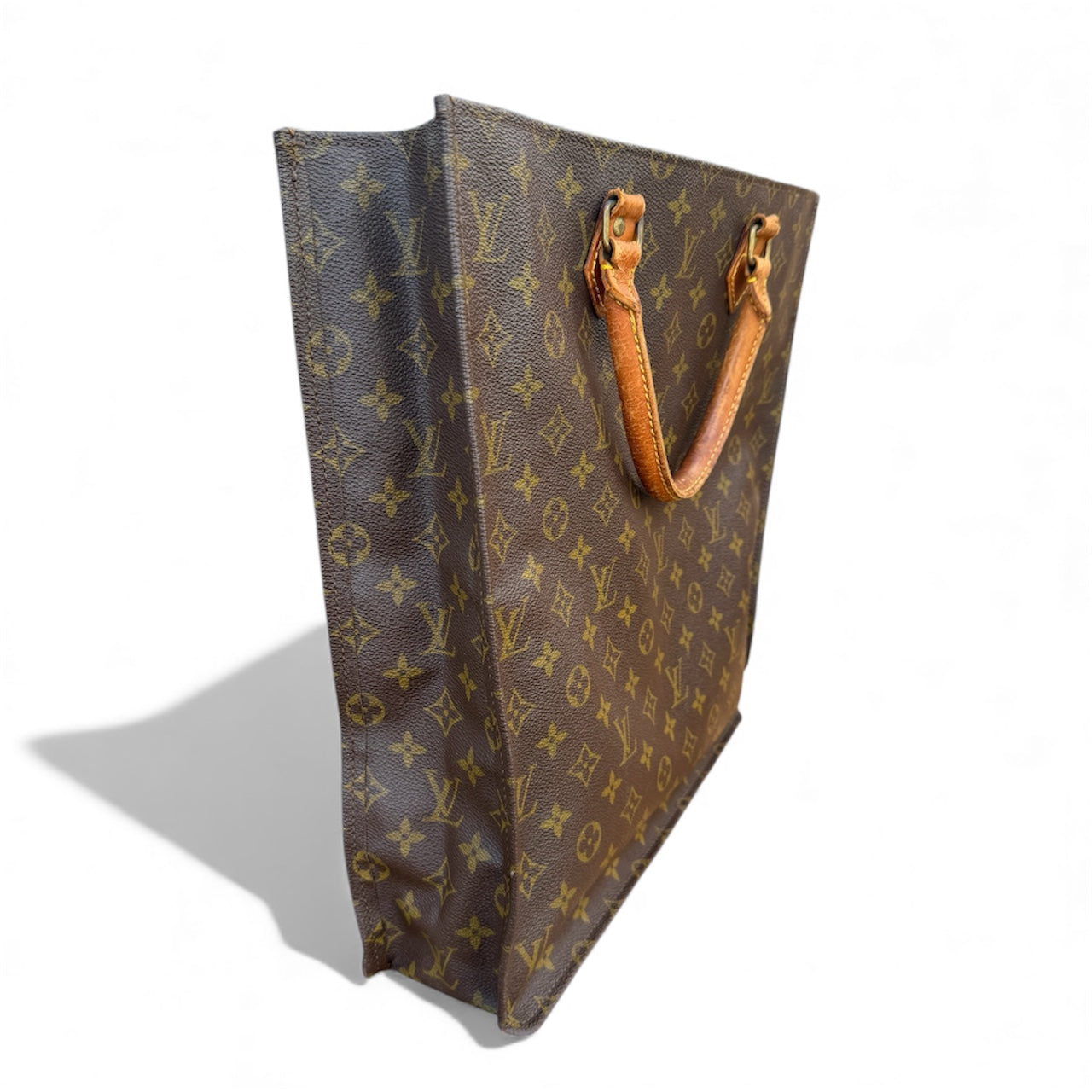 Louis Vuitton Monogram Sac Plat Tote Bag