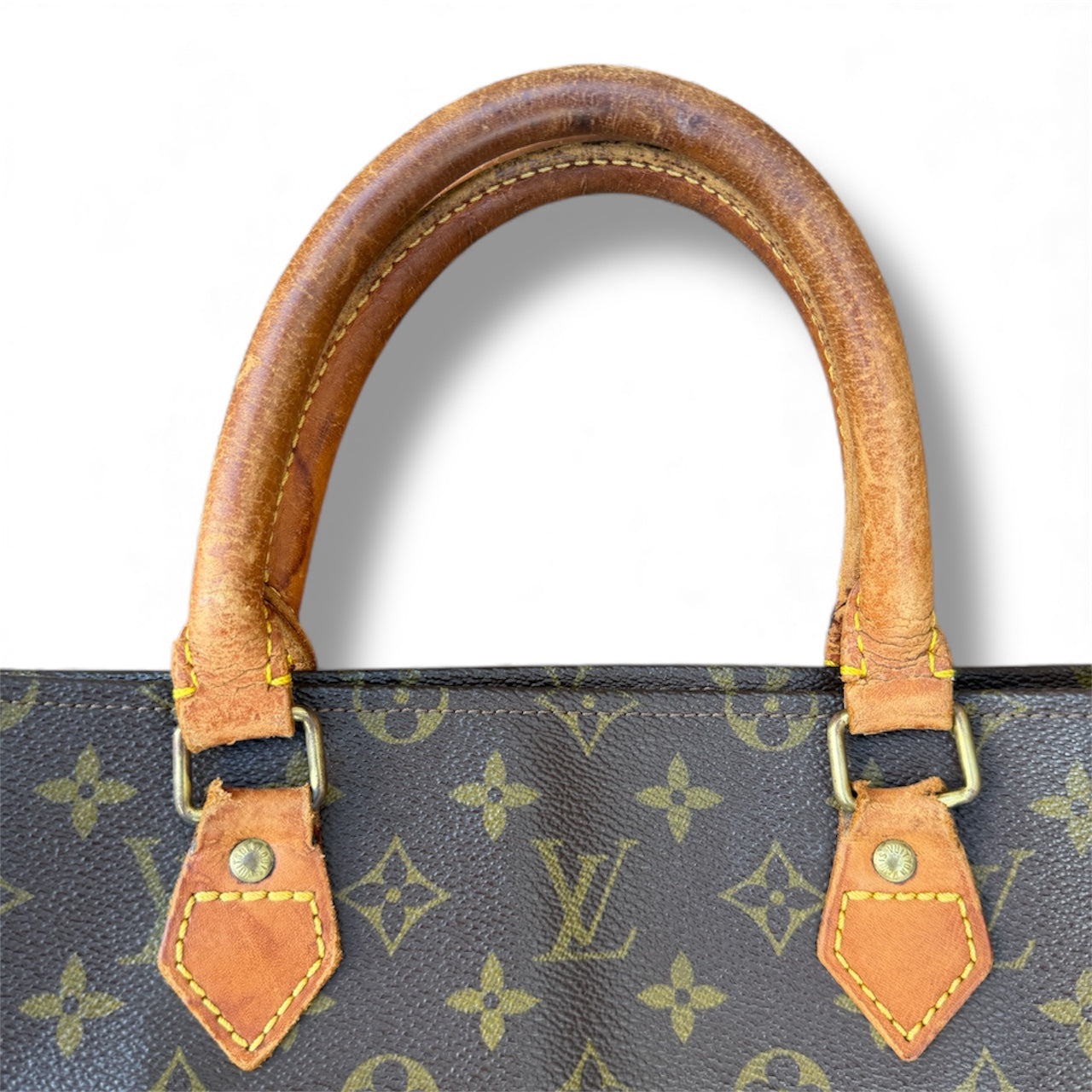 Louis Vuitton Monogram Sac Plat Tote Bag