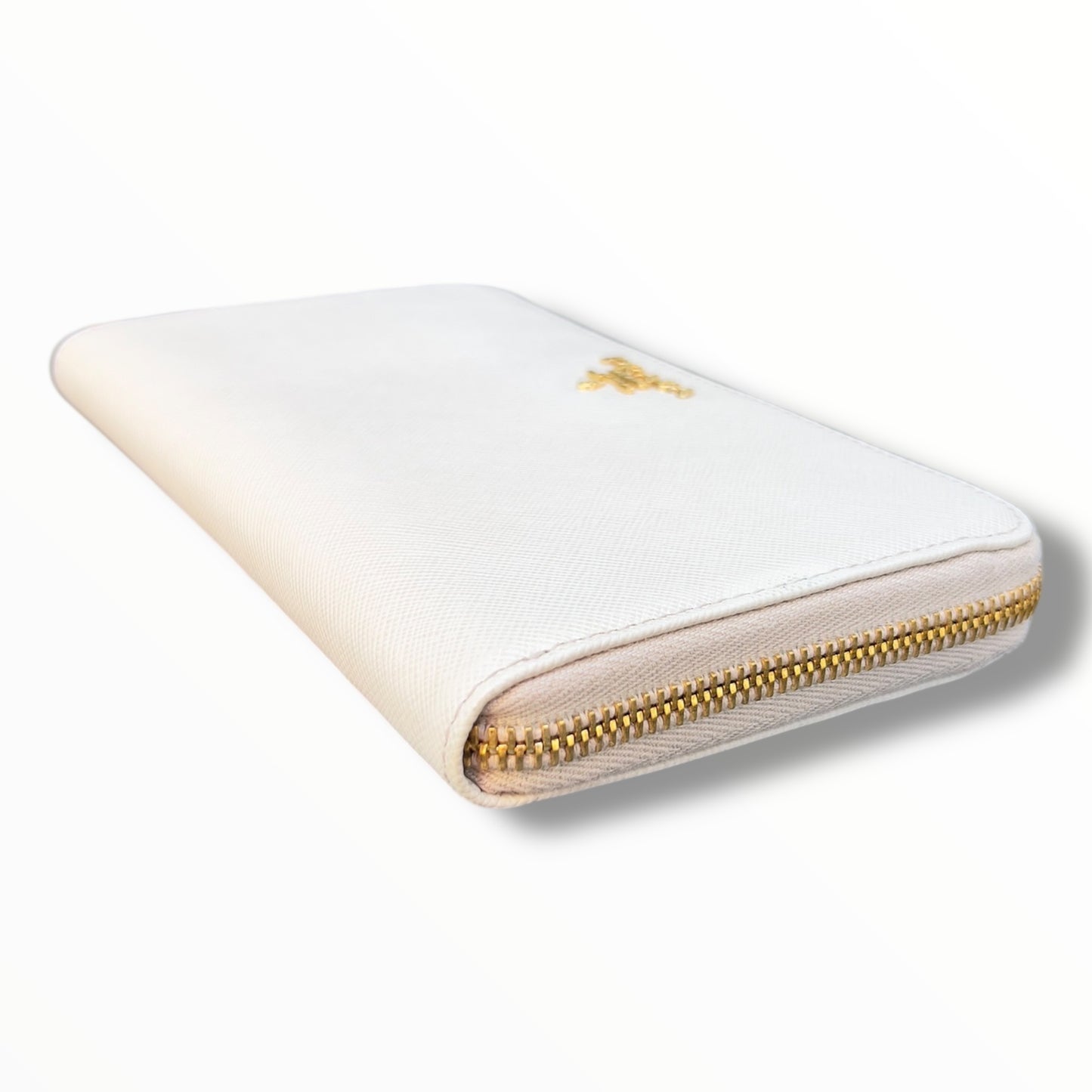 Prada 1M0506 L-shaped Leather Long Wallet