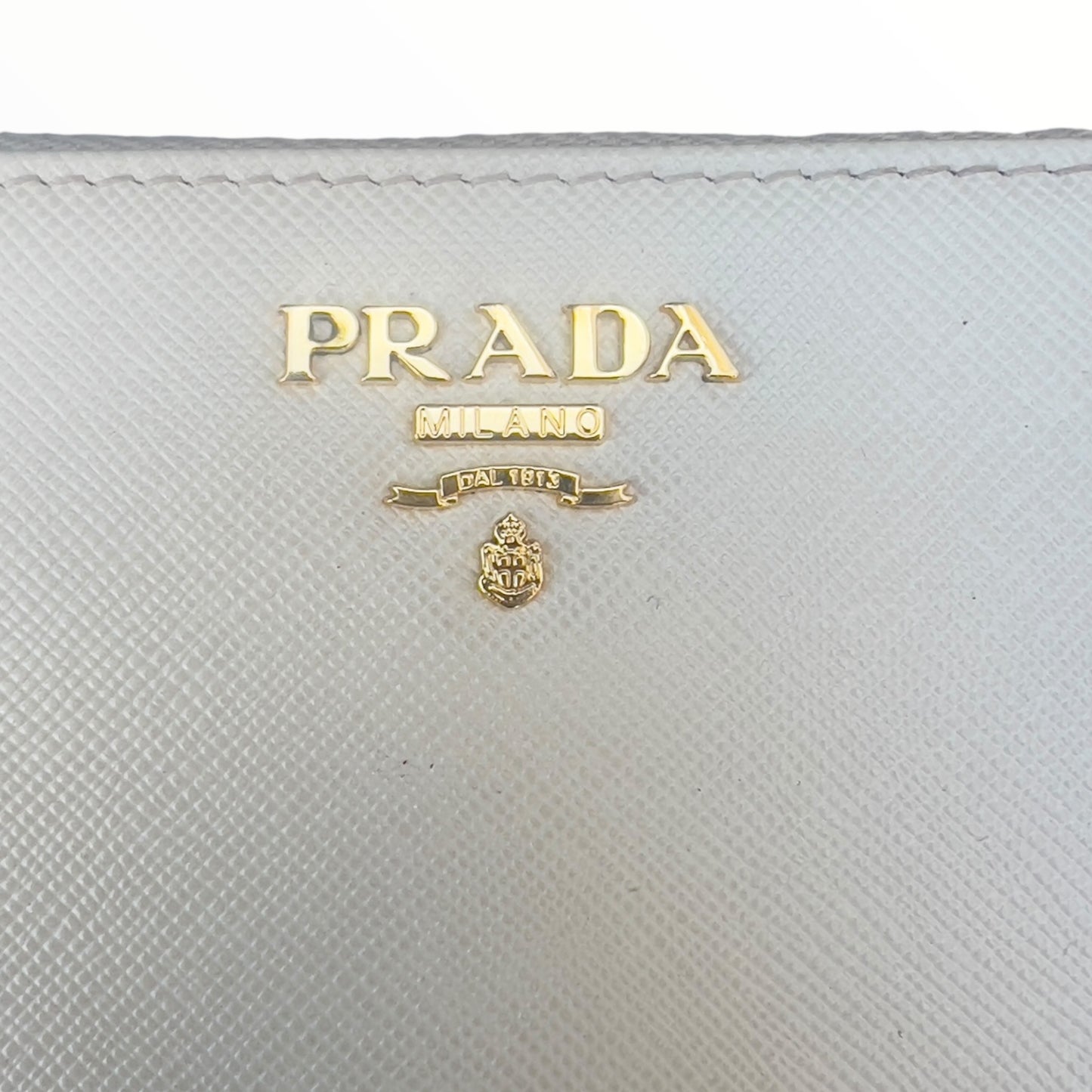 Prada 1M0506 L-shaped Leather Long Wallet