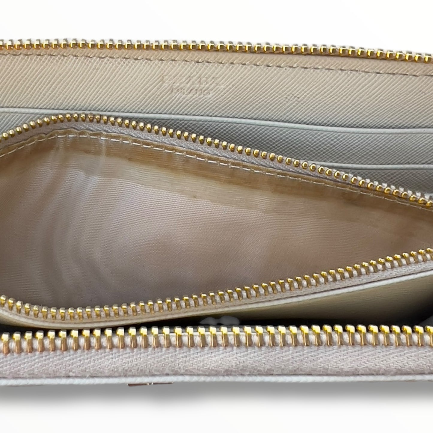 Prada 1M0506 L-shaped Leather Long Wallet