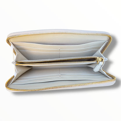 Prada 1M0506 L-shaped Leather Long Wallet