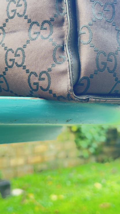Vintage Gucci Bamboo Tote