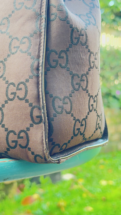 Vintage Gucci Bamboo Tote